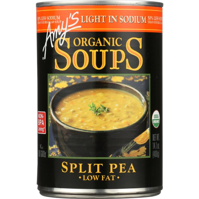 Amy's Organic Soup, Split Pea - 14.1 oz can