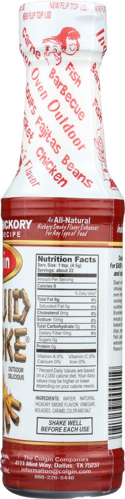 Colgin Natural Hickory Liquid Smoke - 4 fl oz.