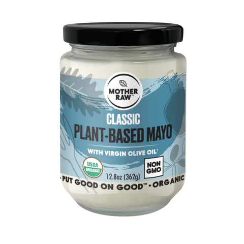 Mother Raw Classic Mayo - 12.8 oz | Vegan Mayo | Plant Based Mayo | Mother Raw | Vegan Black Market