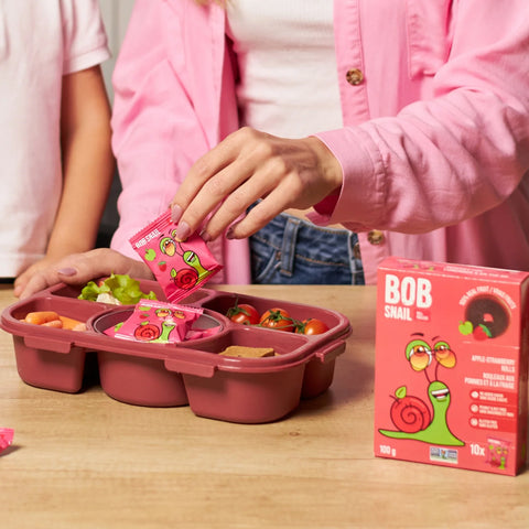 Bob Snail Apple Strawberry Fruit Rolls - 10 pk