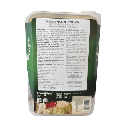 Trevijano 8 Vegetable Vegan Paella - 9.8 oz