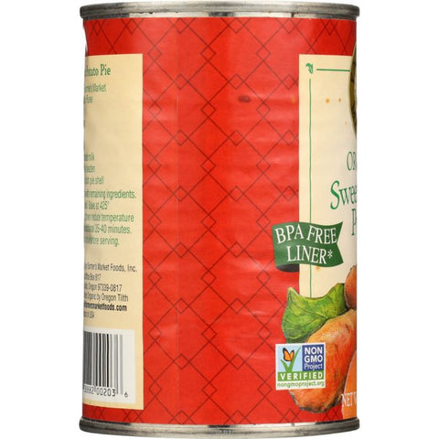 Farmer's Market Organic Sweet Potato Puree - 15 oz.