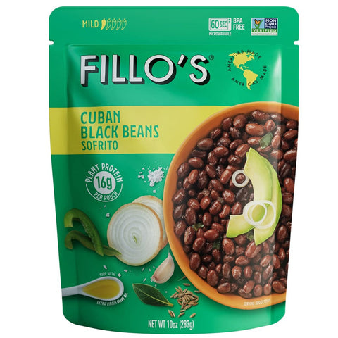 Fillo's Beans and Sofrito Cuban Black Beans - 10 oz. | Vegan Black Market