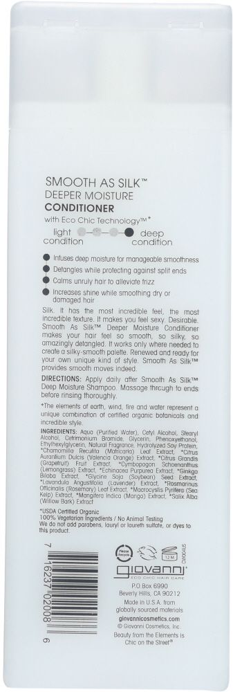 Giovanni Smooth As Silk Deep Moisture Conditioner - 8.5 fl oz.