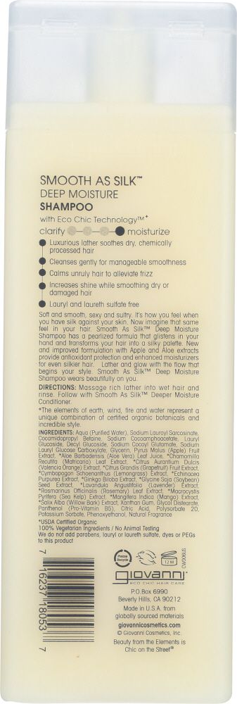 Giovanni Smooth As Silk Deep Moisture Shampoo - 8.5 fl oz.