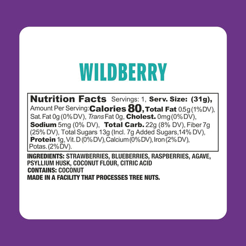 Garden Bar Fruit Bar Wild Berry - 1 oz