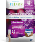 Tru Earth Laundry Strips Detergent Lilac Breeze - 32 ct