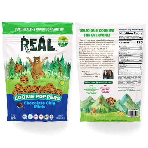 Real Cookies Cookie Poppers Chocolate Chip Minis - 4.5 oz