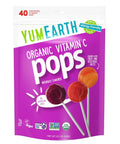 YumEarth Organics Vitamin C Organic Pops 40 Pop - 8.5 oz. | Vegan Black Market