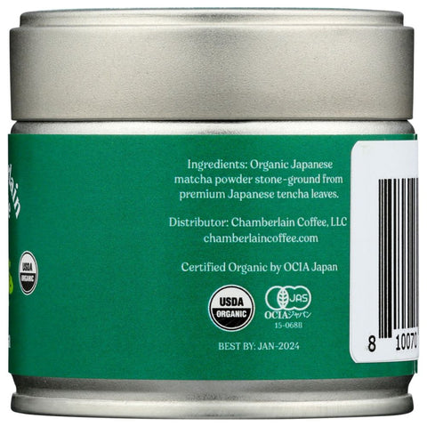 Chamberlain Coffee Matcha Organic - 1.06 oz