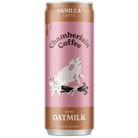 Chamberlain Coffee Vanilla Latte with Oatmilk - 11 fo | Emma Chamberlain Coffee | Vegan Black Market