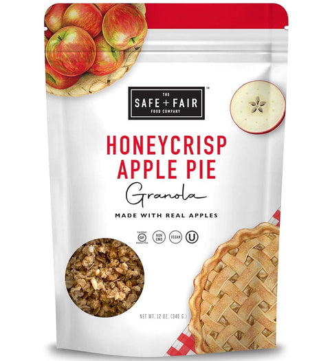 The Safe and Fair Food Company Honeycrisp Apple Pie Granola - 12 oz | Vegan Black Market