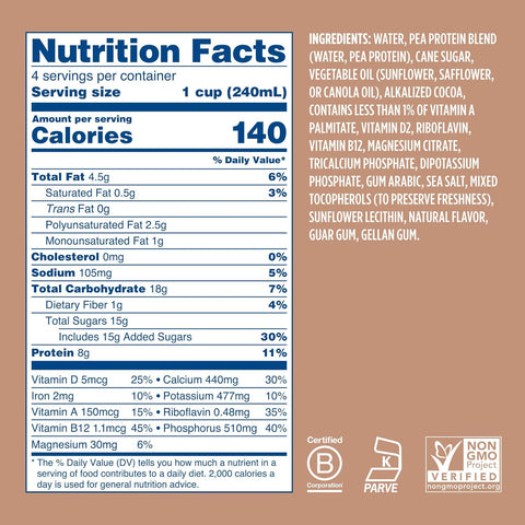 Ripple Chocolate Milk - 32 fl oz