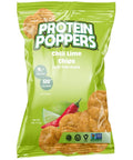 Protein Poppers Chili Lime Chips - 4 oz | Vegan Black Market