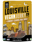 Louisville Vegan Jerky Co Reuben's Smoky Carolina BBQ Jerky - 3oz | Vegan Black Market