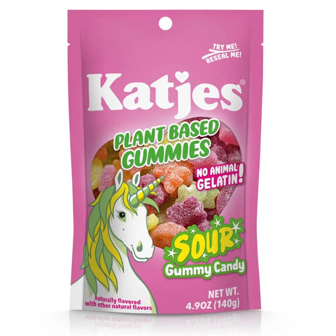 Katjes Plant Based Gummies Sour - 4.9 oz | Vegan Black Market