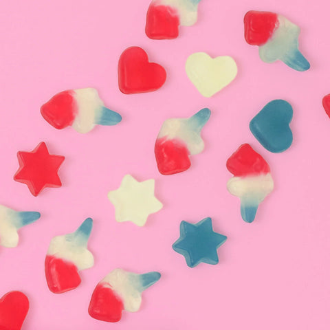 Katjes Plant Based Gummies Love and Stars - 4.9 oz