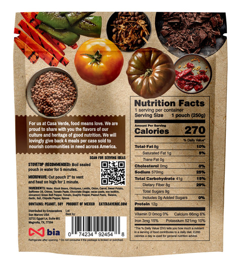 Casa Verde Lentil Mole - 8.81 oz.