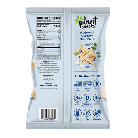 Plant Snacks Sea Salt Cassava Root Chips - 5 oz