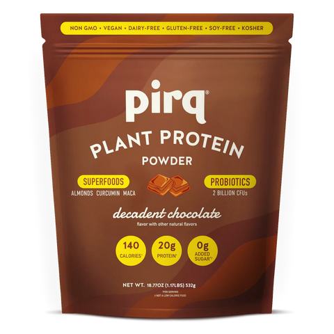 Priq Plant Protein Powder Decadent Chocolate - 1.17 lb