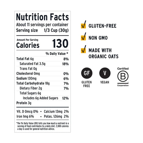 Purley Elizabeth Pumpkin Cinnamon Ancient Grain Granola - 12 oz