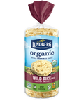 Lundberg Wild Rice Organic Rice Cakes Lightly Salted - 8.5 oz | Vegan Black Market