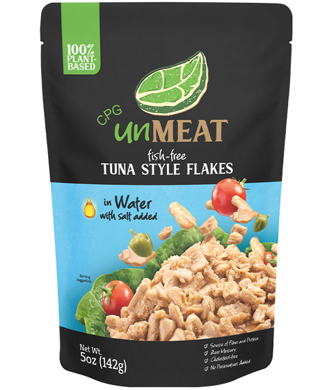 UNMEAT Fish Free Tuna Style Flakes In Water - 6.35 oz.