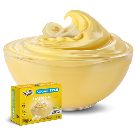 Simply Delish Keto Pudding Banana Sugar Free - 1.7 oz