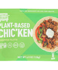 RollinGreens Plant-Based Chic'ken Chopped Fajita - 4.5 oz. | rolling greens food | rollin greens plant based meat | rolling greens plant based food | rolling greens foods | rollin greens where to buy | Vegan Black Market