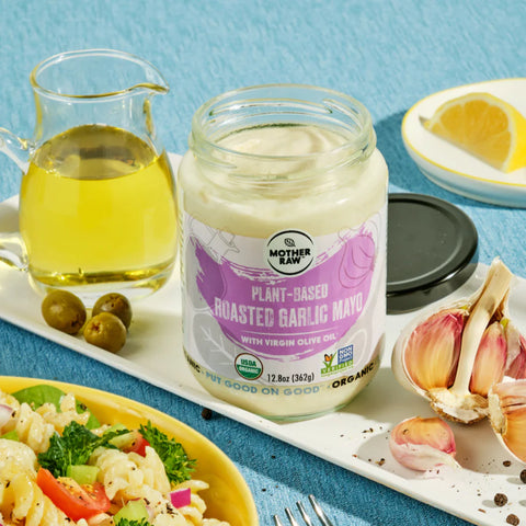 Mother Raw Roasted Garlic Mayo - 12.8 oz