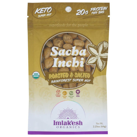 Imlakesh Organics Sacha Inchi Nut - 2.25 oz | Vegan Black Market