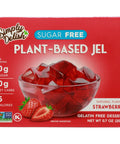 Simply Delish Jel Dessert Strawberry - 0.7 oz | simply delish jel | simply delish plant based jel |strawberry jel dessert | Vegan Black Market