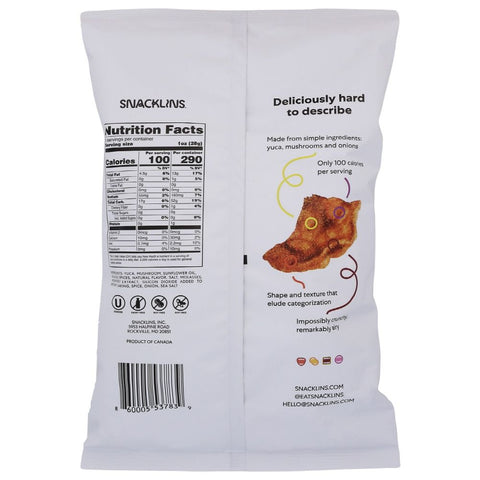 Snacklins Plant Crisps Cinnamon Churro - 3 oz