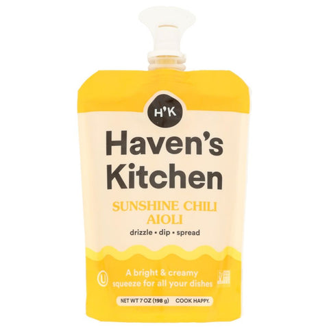 Havens Kitchen Sunshine Chili Aioli - 7 oz | Vegan Black Market