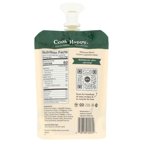 Haven's Kitchen Zesty Jalapeno Aioli - 7 oz