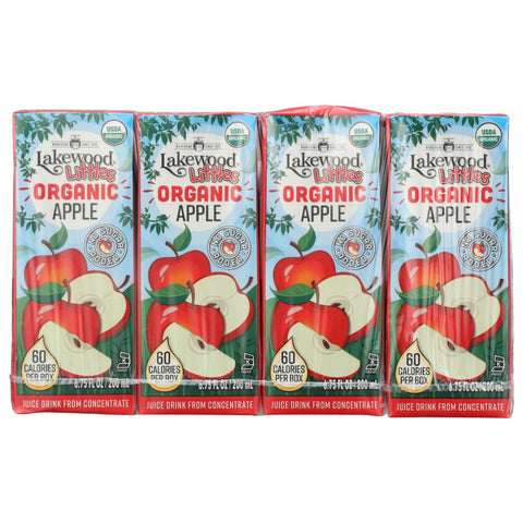 Lakewood Littles Organic Apple Juice Boxes - 8Ct | Vegan Black Market | lakewood Littles