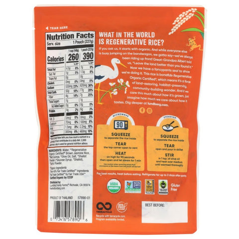 Lundberg Regenerative Organic Brown Rice and Quinoa - 8 oz