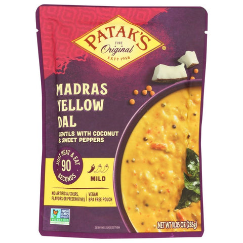 Patak's Madras Yellow Dal - 10.05 oz | Vegan Black Market | Patak's