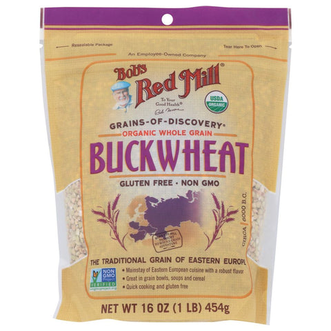 Bob's Red Mill Organic Buckwheat - 16 oz | Vegan Black Market