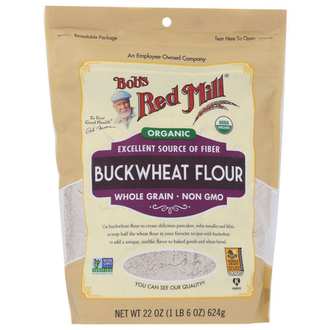 Bob's Red Mill Organic Buckwheat Flour - 22 oz | Vegan Black Market