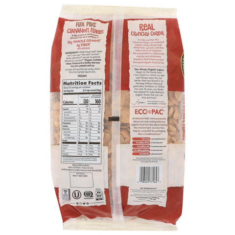 Nature's Path Flax Plus Cinnamon Flakes - 32 oz