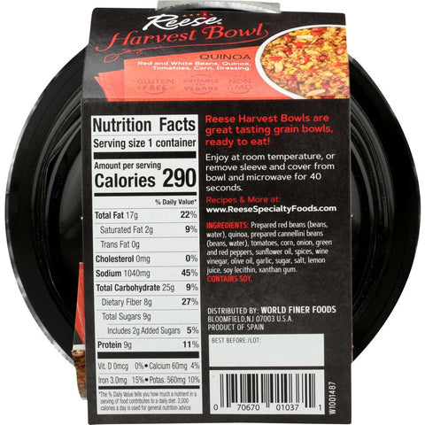 Reese Harvest Bowl Quinoa - 8.1 oz