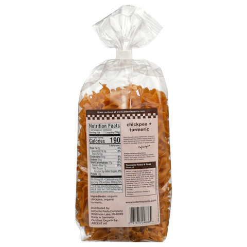 Al Dente Pasta Company Chickpea Turmeric GF Plant Based Pasta - 8 oz