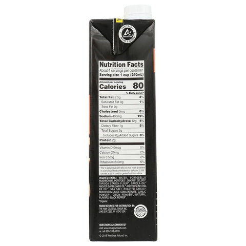 Imagine Foods Portobello Mushroom Creamy Soup - 32 oz