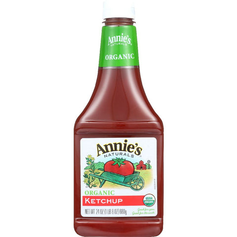 Annie's Naturals Organic Ketchup - 24 oz | Healthy Ketchup | Vegan Black Market