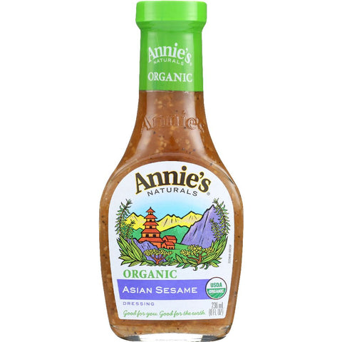 Annies Naturals Organic Asian Sesame Dressing - 8 oz | Vegan Black Market