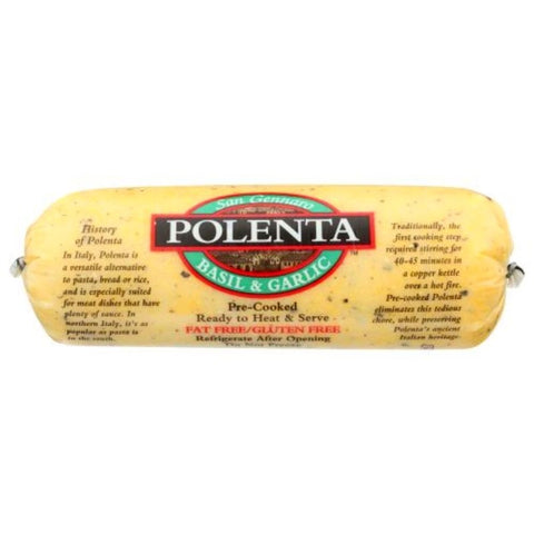 San Gennaro Garlic Basil Polenta - 24 oz.