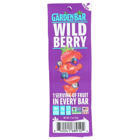 Garden Bar Fruit Bar Wild Berry Wild -1 oz | Vegan Black Market