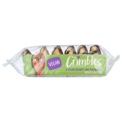 Mrs Crimble's Vegan Mcaroons Chocolate- 7.8 oz | Vegan Black Market