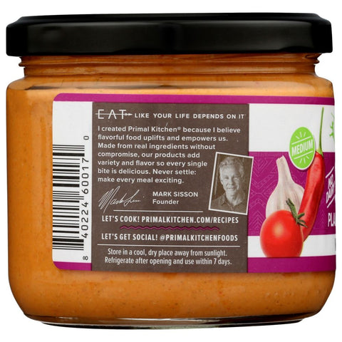 Primal Kitchen No Diary Queso Style Dip Medium - 11.5 oz